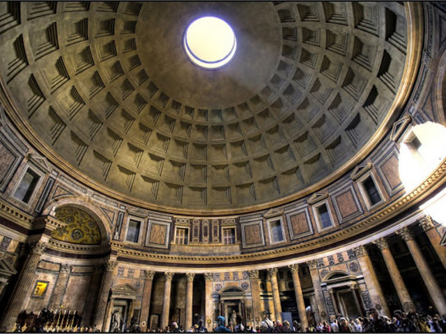 Roma - Panteon Agripa - Cupula