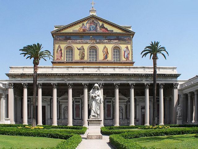 Roma - San Pablo Extramuros - Fachada